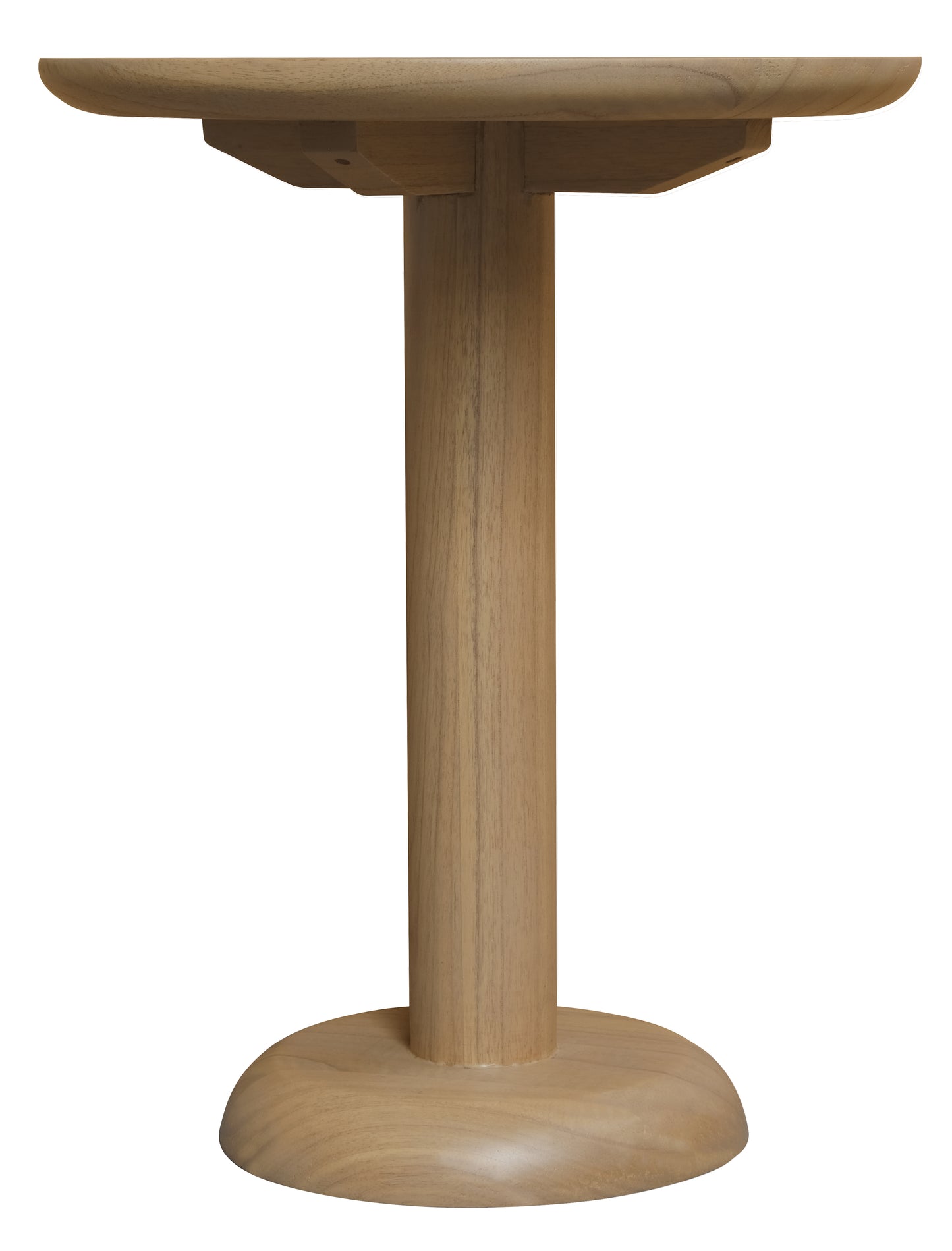 Oslo Round Lamp Table (Natural)-Side Table-Centrum Furniture-Prime Furniture