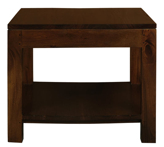 Amsterdam Side Table 60 x 60 cm (Mahogany)-Side Table-Centrum Furniture-Prime Furniture