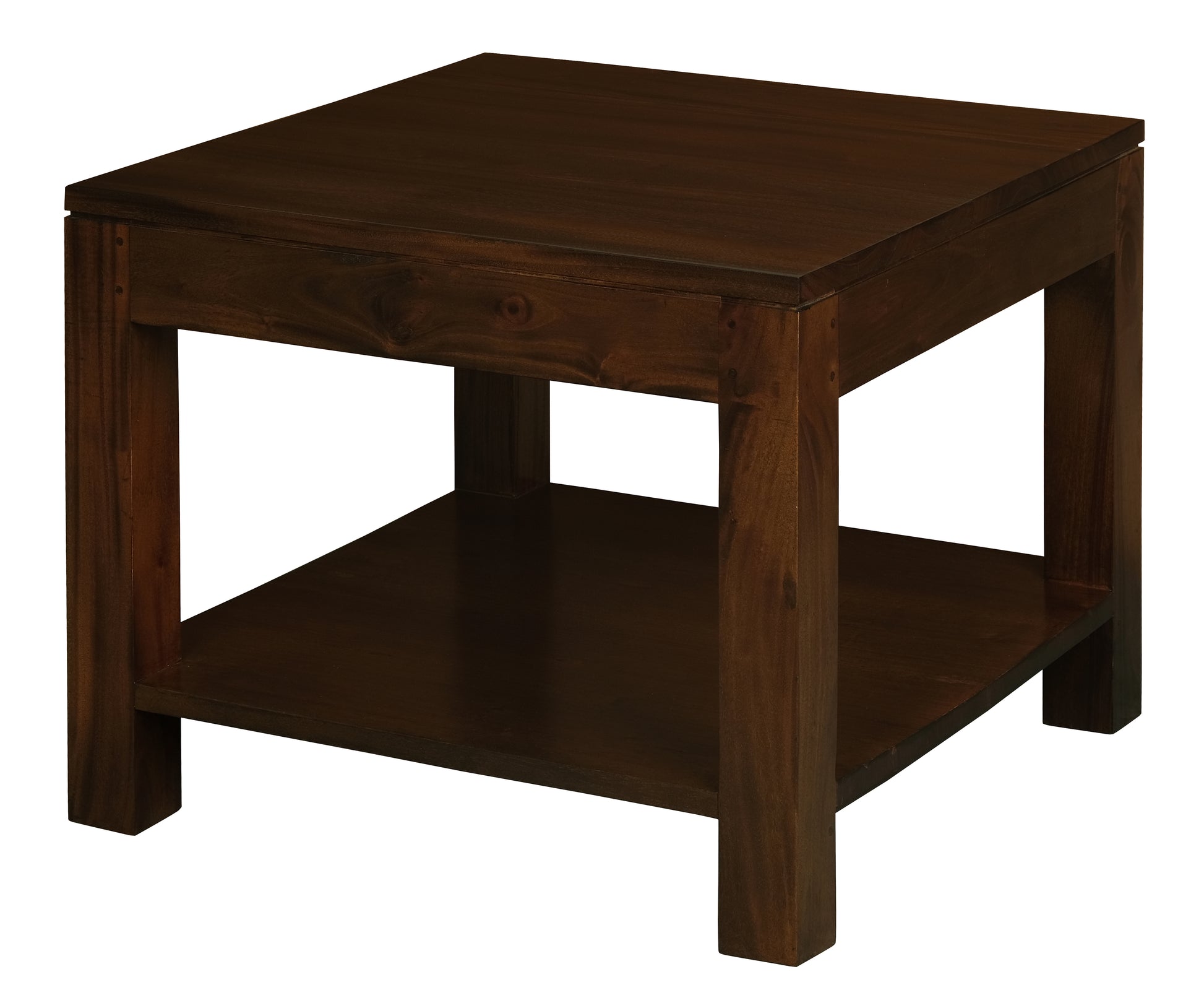 Amsterdam Side Table 60 x 60 cm (Mahogany)-Side Table-Centrum Furniture-Prime Furniture