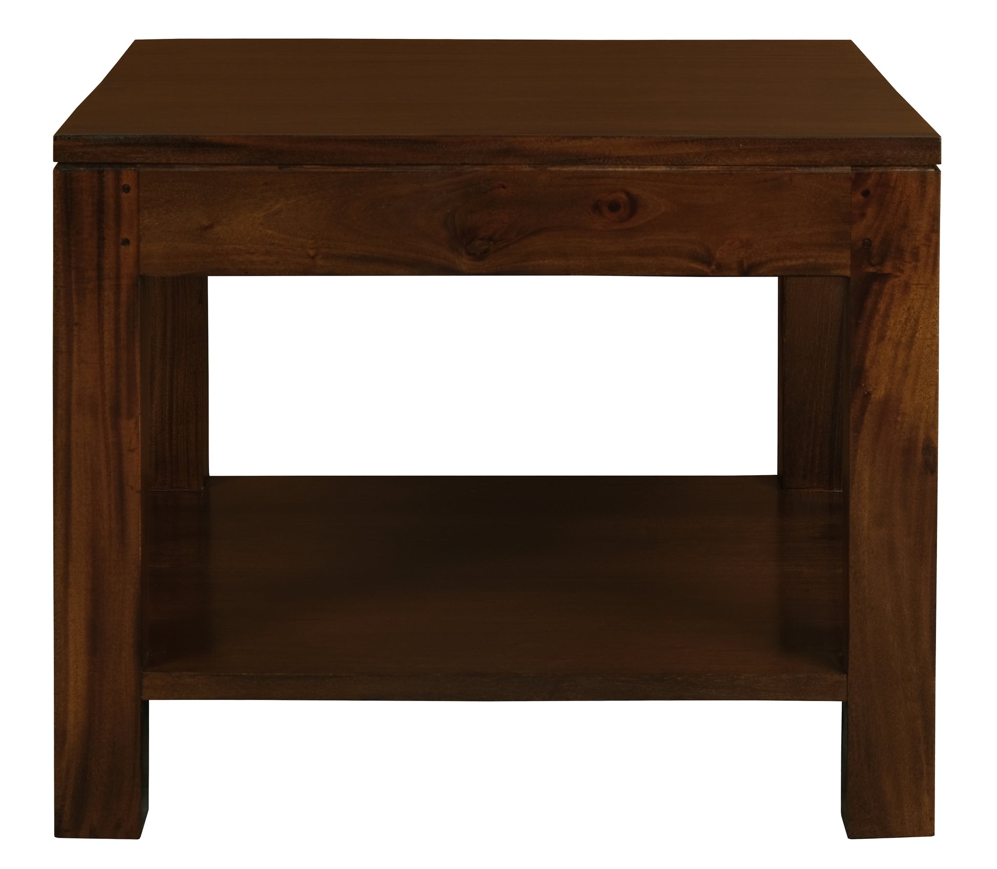 Amsterdam Side Table 60 x 60 cm (Mahogany)-Side Table-Centrum Furniture-Prime Furniture