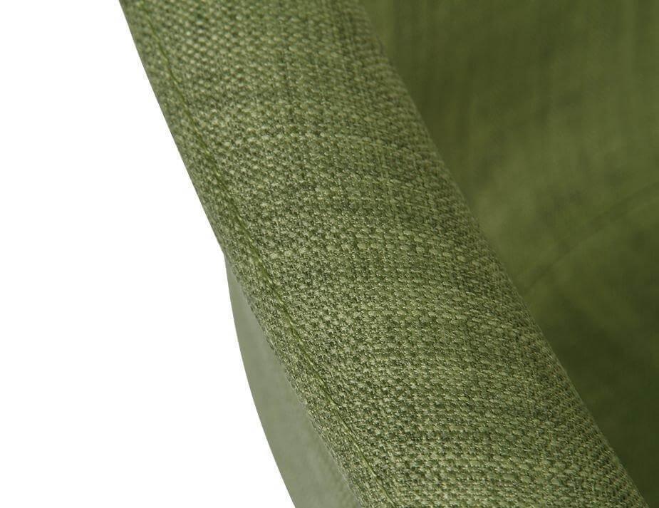 Level Lonsdale Arm Chair - Natural - Green Fabric B100090043-Chair-Level-Prime Furniture