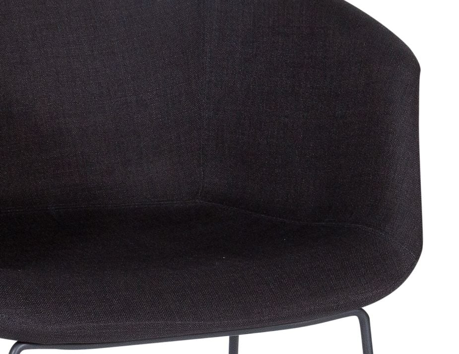 Lonsdale Armchair - Sleek Black Design for Modern Spaces-Armchair-Level-Prime Furniture