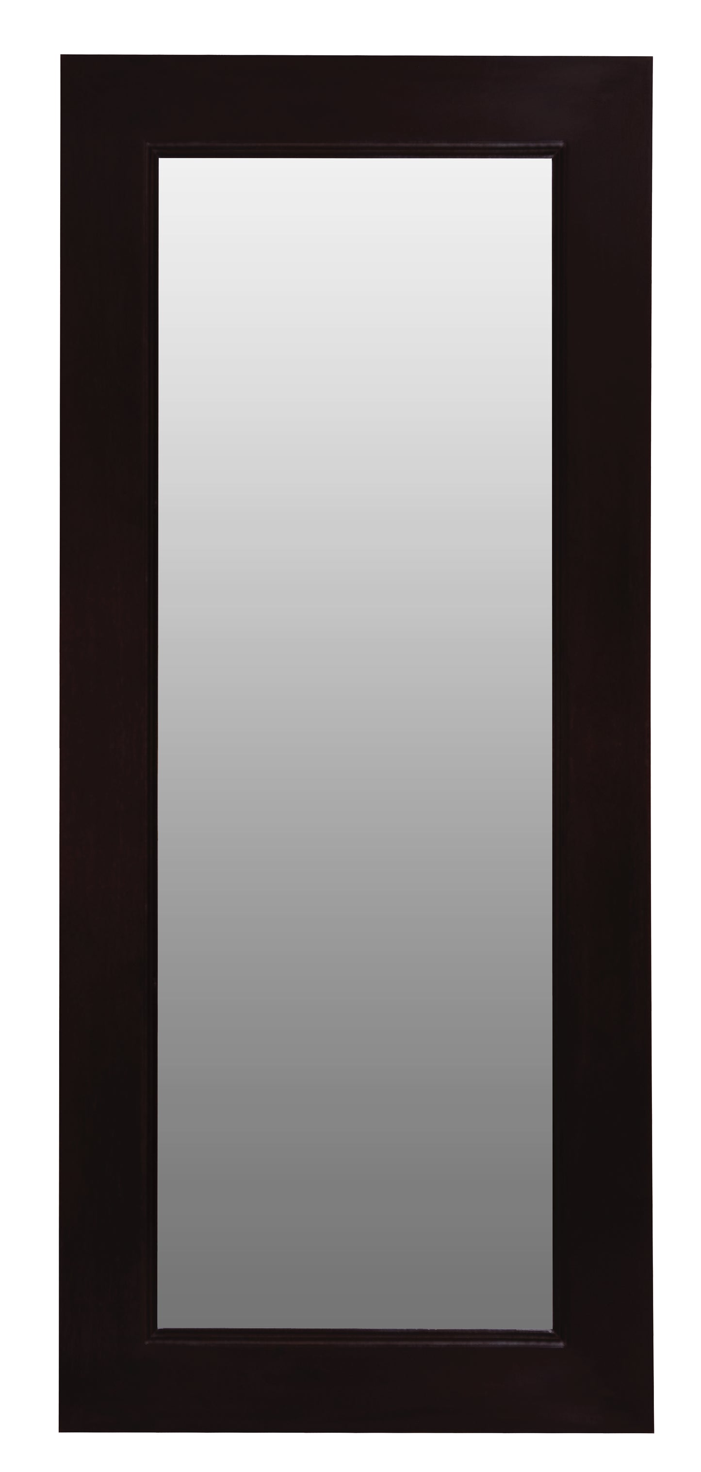 Manhattan Solid Timber Frame Standing Mirror (Chocolate)-Mirrors-Centrum Furniture-Prime Furniture