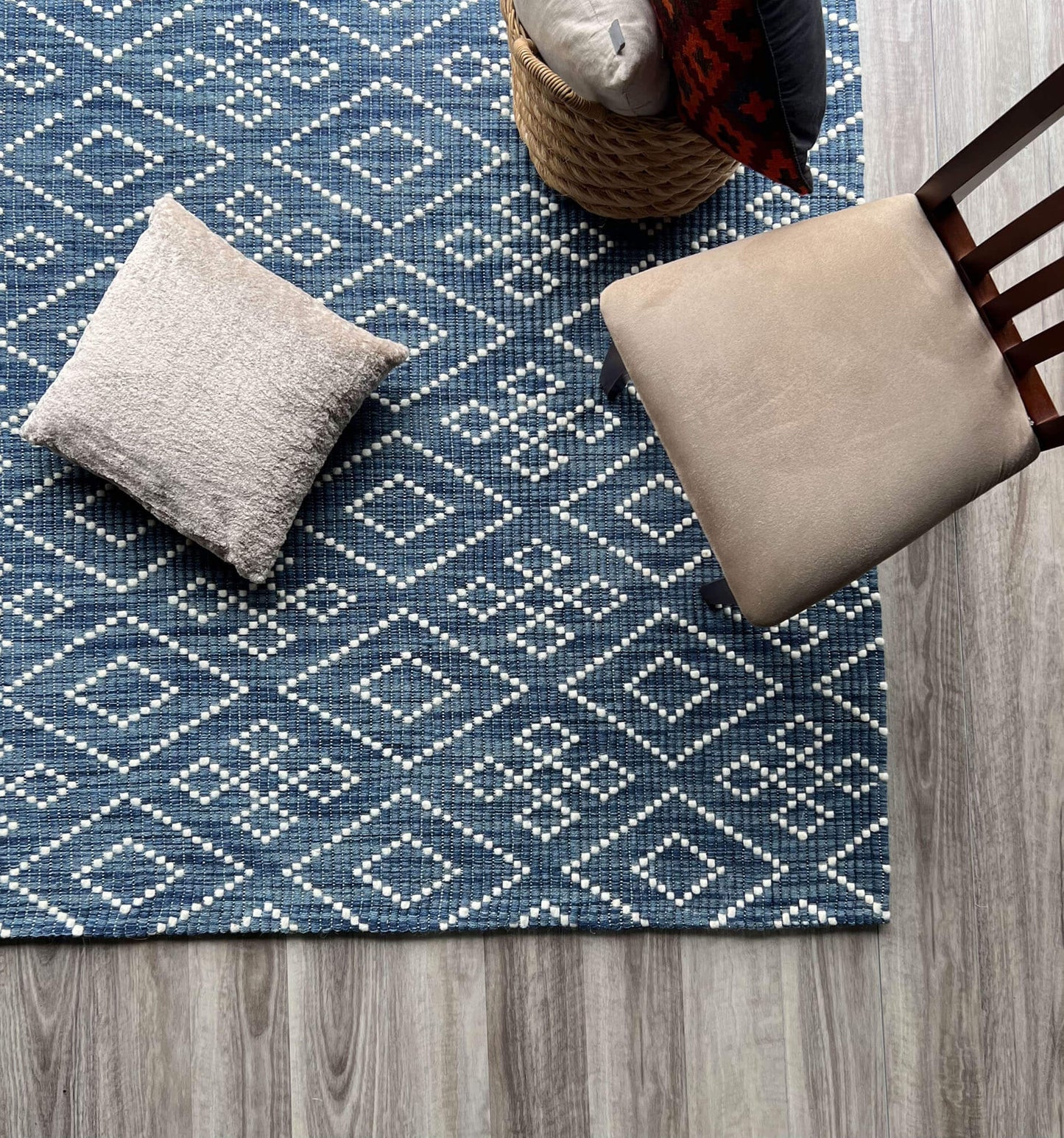 Montage Blue-Rug-The Rug Co-155x225-Prime Furniture