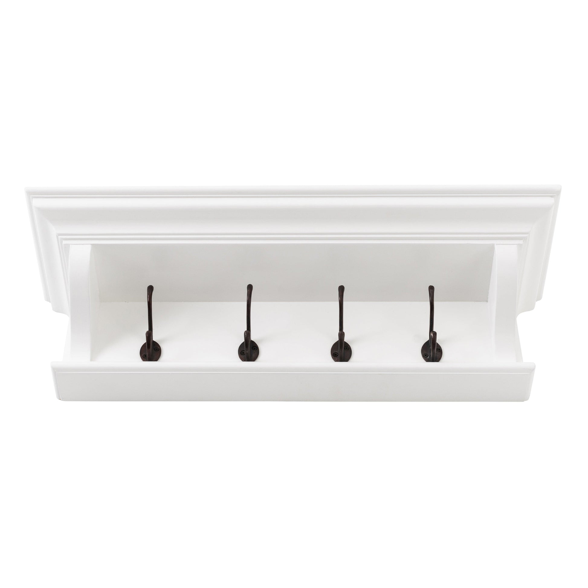 NovaSolo 4 Hook Coat Rack 70cm D168-Coat Rack-NovaSolo-Prime Furniture