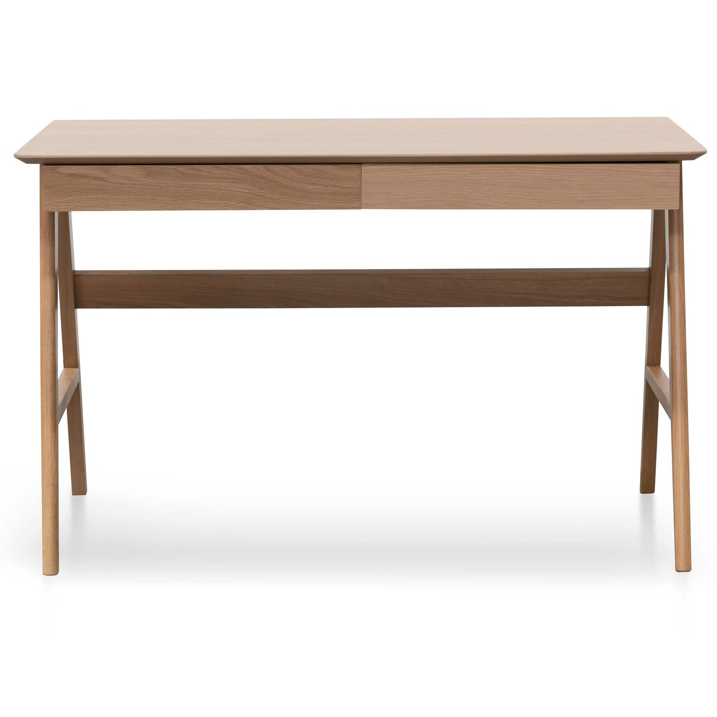 1.2m Wooden Office Desk - Natural-Office Desks-Calibre-Prime Furniture