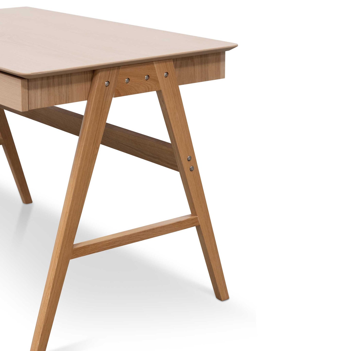 1.2m Wooden Office Desk - Natural-Office Desks-Calibre-Prime Furniture