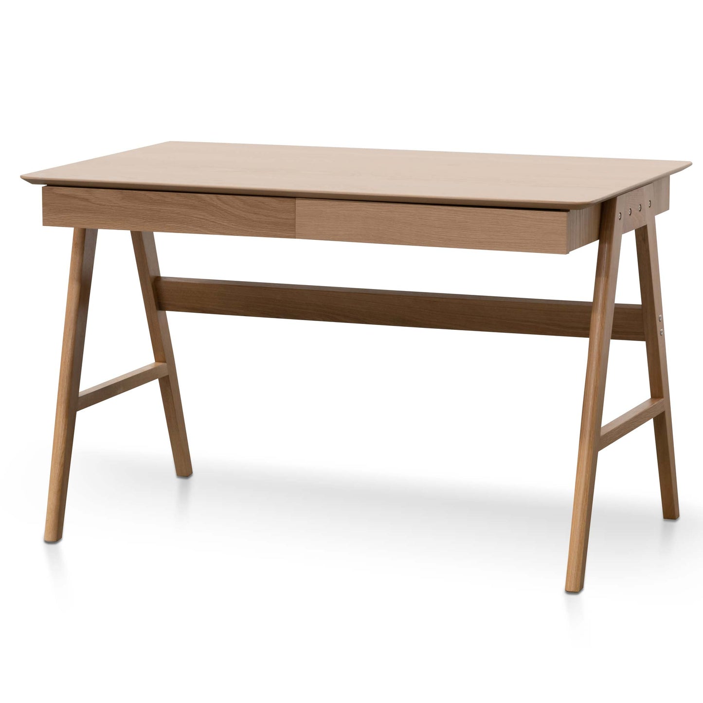 1.2m Wooden Office Desk - Natural-Office Desks-Calibre-Prime Furniture