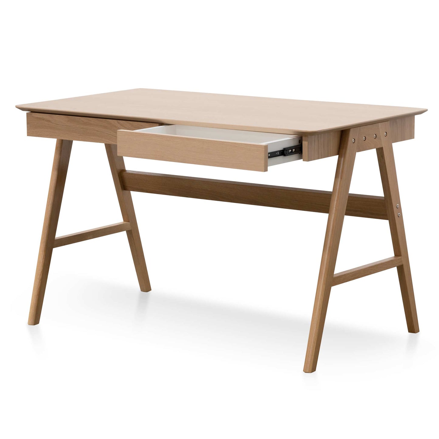 1.2m Wooden Office Desk - Natural-Office Desks-Calibre-Prime Furniture