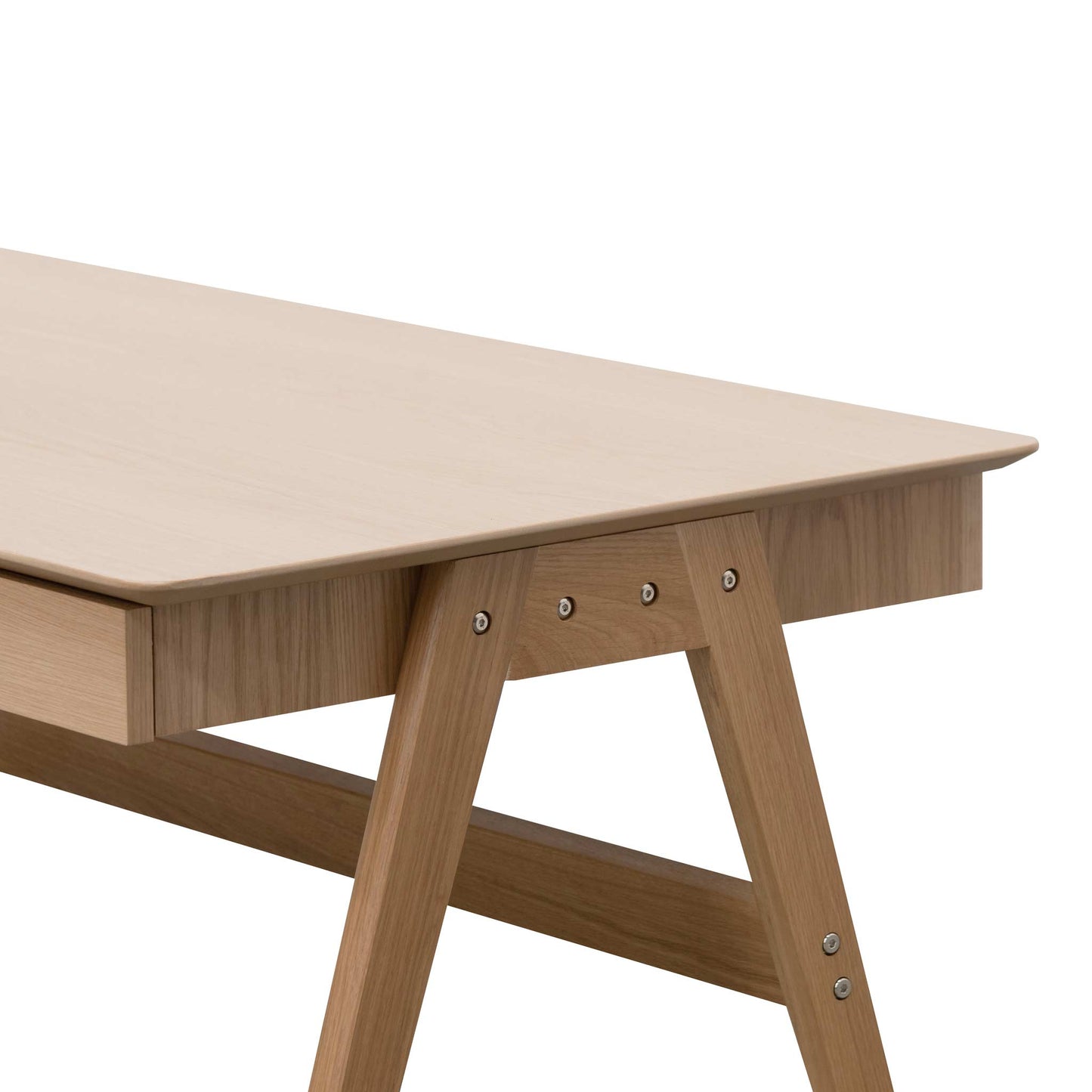 1.2m Wooden Office Desk - Natural-Office Desks-Calibre-Prime Furniture