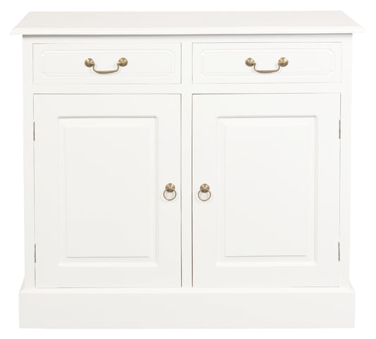 Tasmania 2 Door 2 Drawer Buffet (White)-Sideboards & Buffets-Centrum Furniture-Prime Furniture