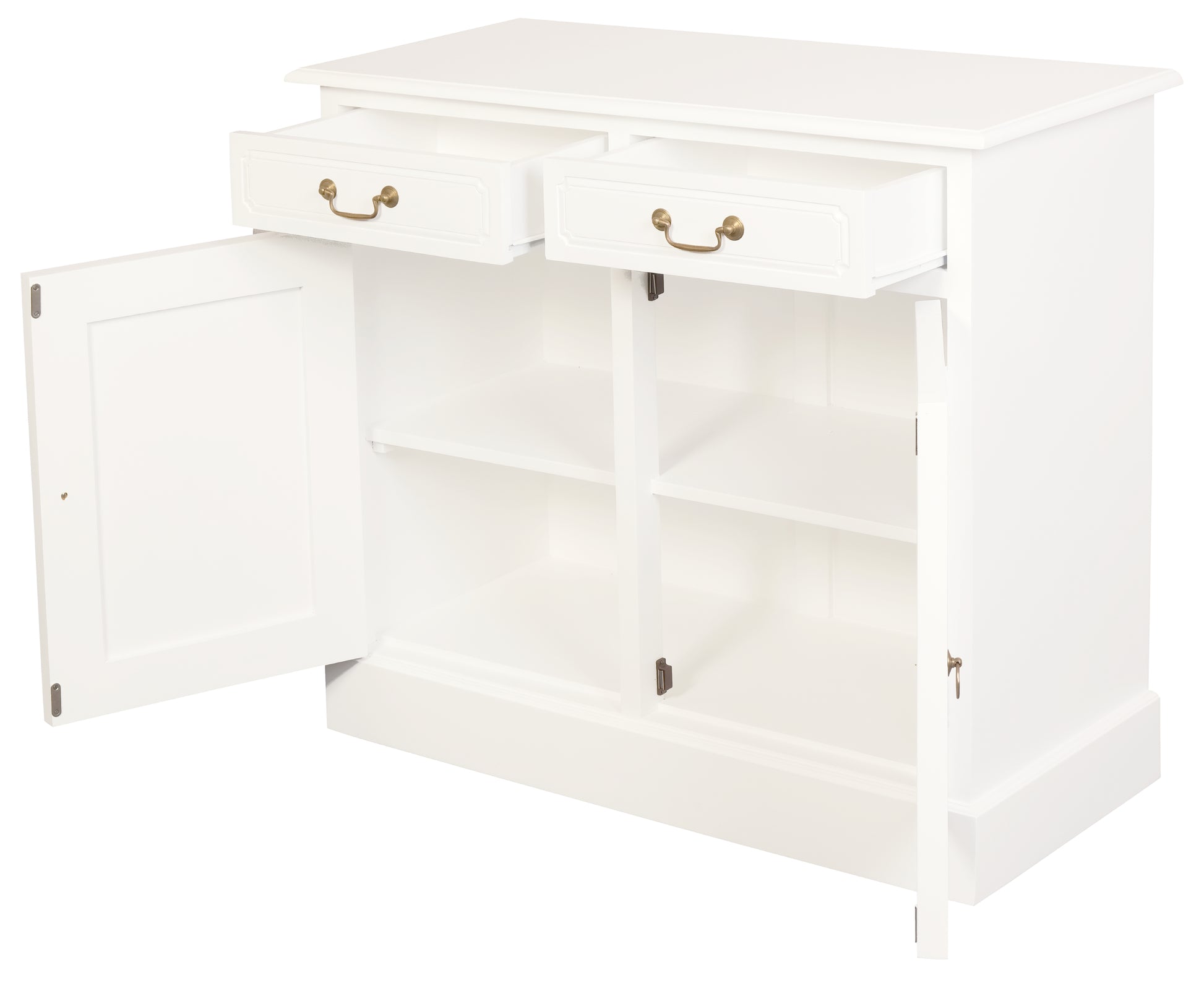 Tasmania 2 Door 2 Drawer Buffet (White)-Sideboards & Buffets-Centrum Furniture-Prime Furniture