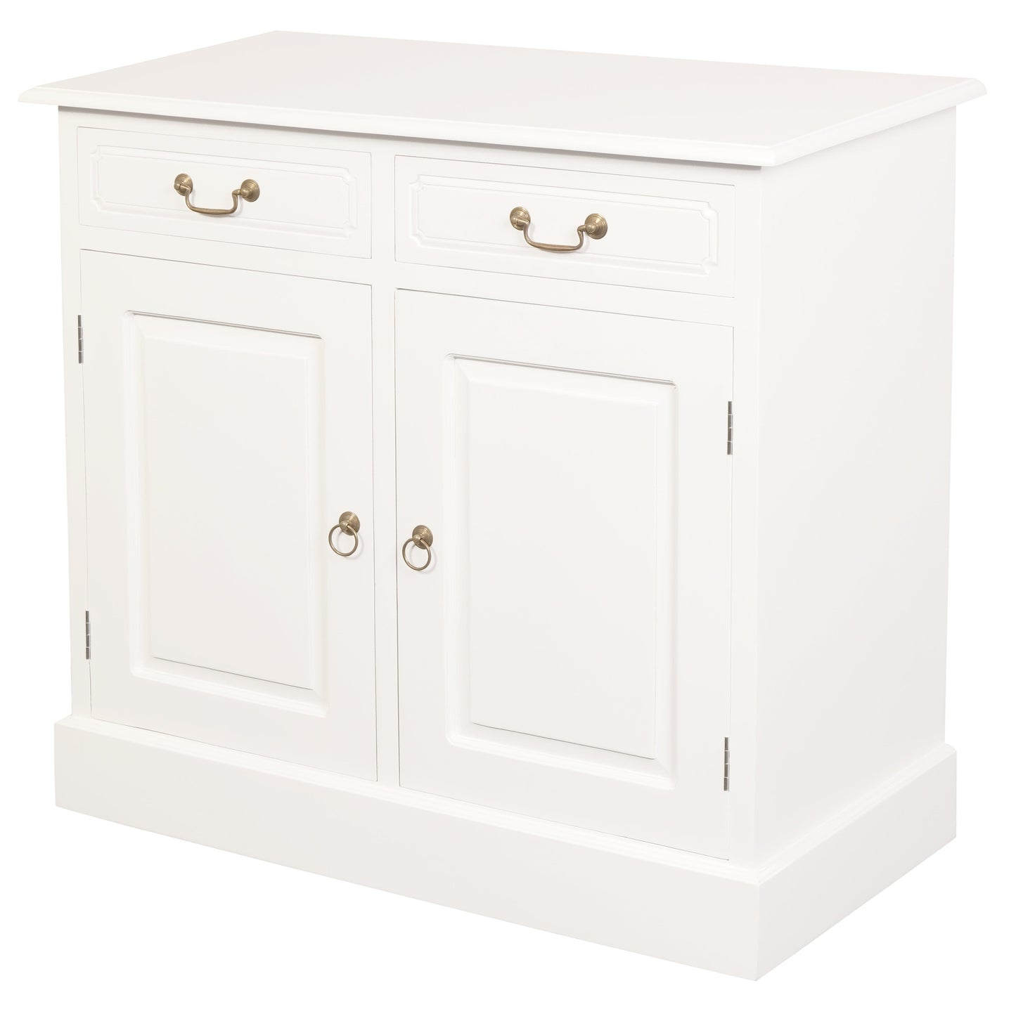 Tasmania 2 Door 2 Drawer Entertainment Unit (White)-Entertainment Unit-Centrum Furniture-Prime Furniture