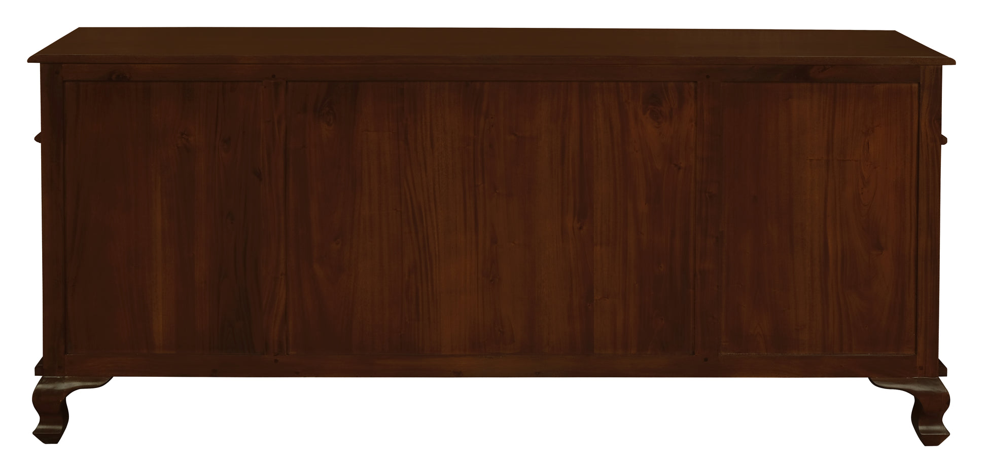 Queen Anne 4 Door 4 Drawer Buffet (Mahogany)-Sideboards & Buffets-Centrum Furniture-Prime Furniture