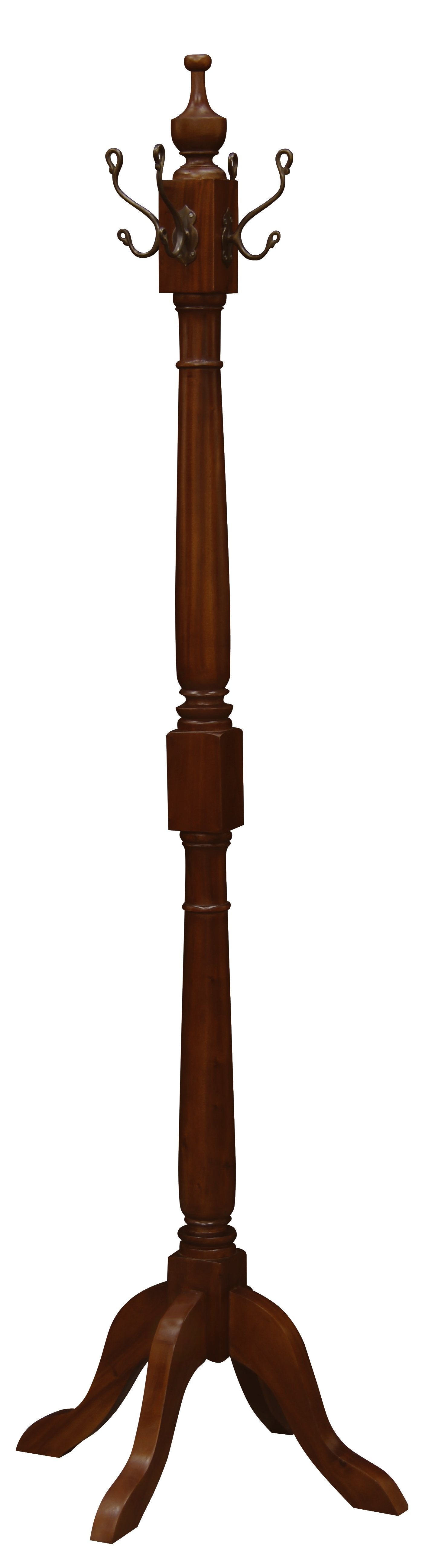 Fitzgerald Coat Hanger (Mahogany)-Coat Racks & Stands-Centrum Furniture-Prime Furniture