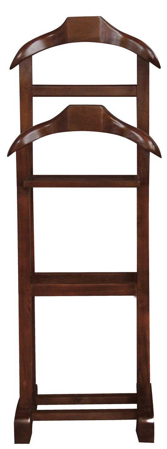 Nueva Double Vallet (Mahogany)-Coat Racks & Stands-Centrum Furniture-Prime Furniture