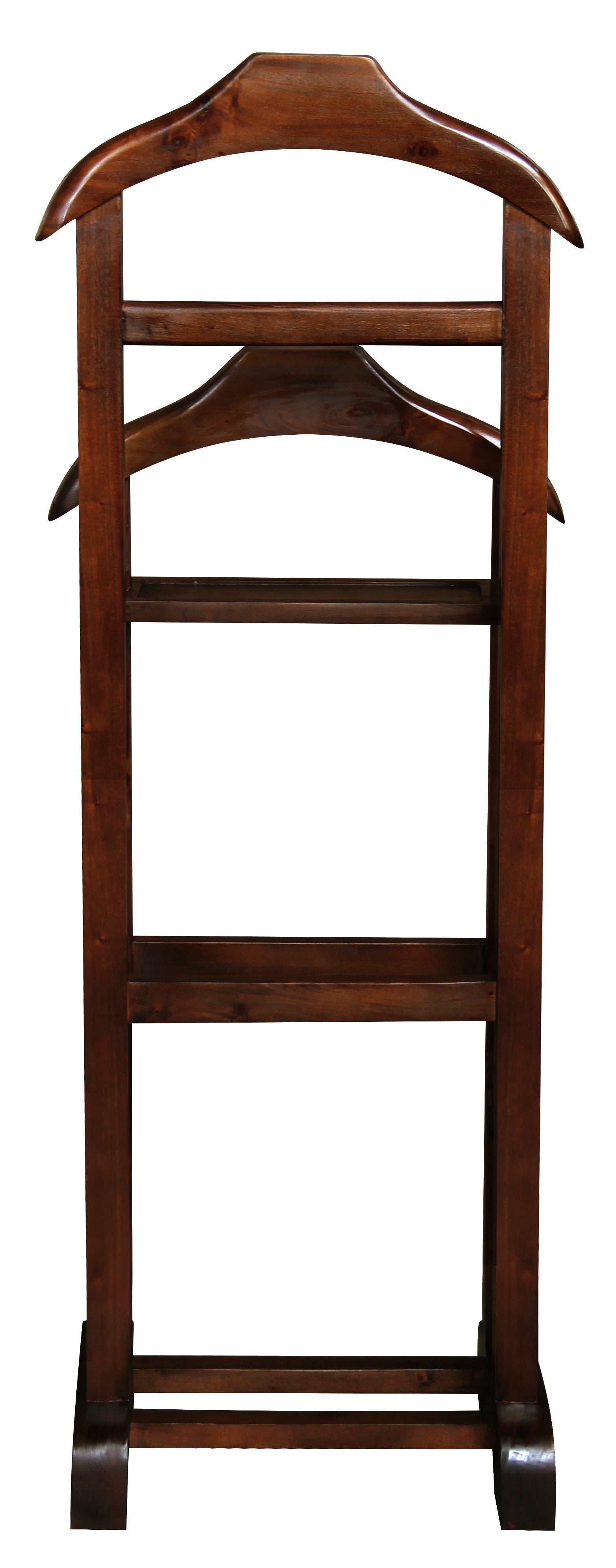 Nueva Double Vallet (Mahogany)-Coat Racks & Stands-Centrum Furniture-Prime Furniture