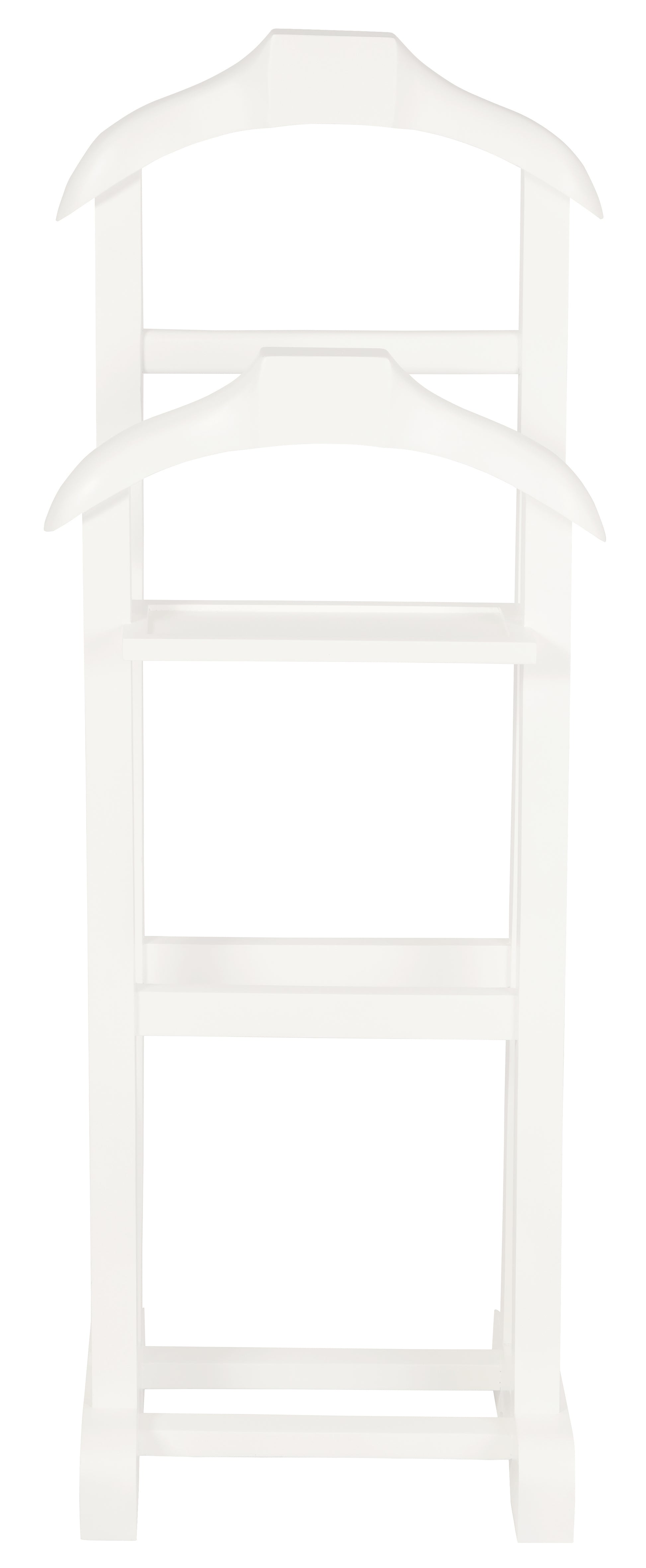 Nueva Double Vallet (White)-Coat Racks & Stands-Centrum Furniture-Prime Furniture