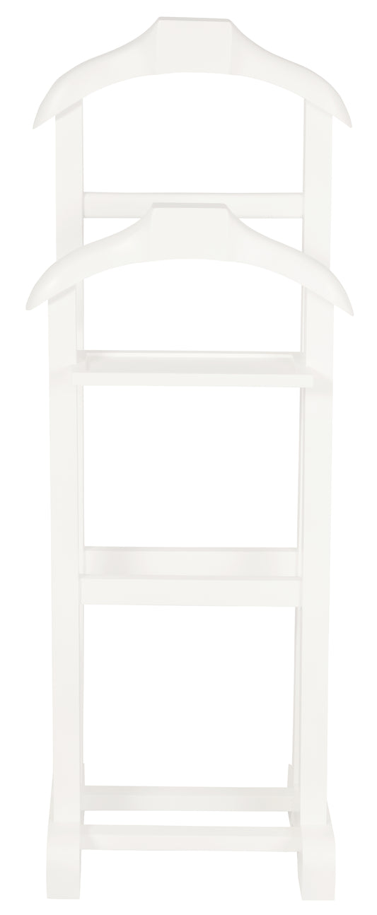 Nueva Double Vallet (White)-Coat Racks & Stands-Centrum Furniture-Prime Furniture