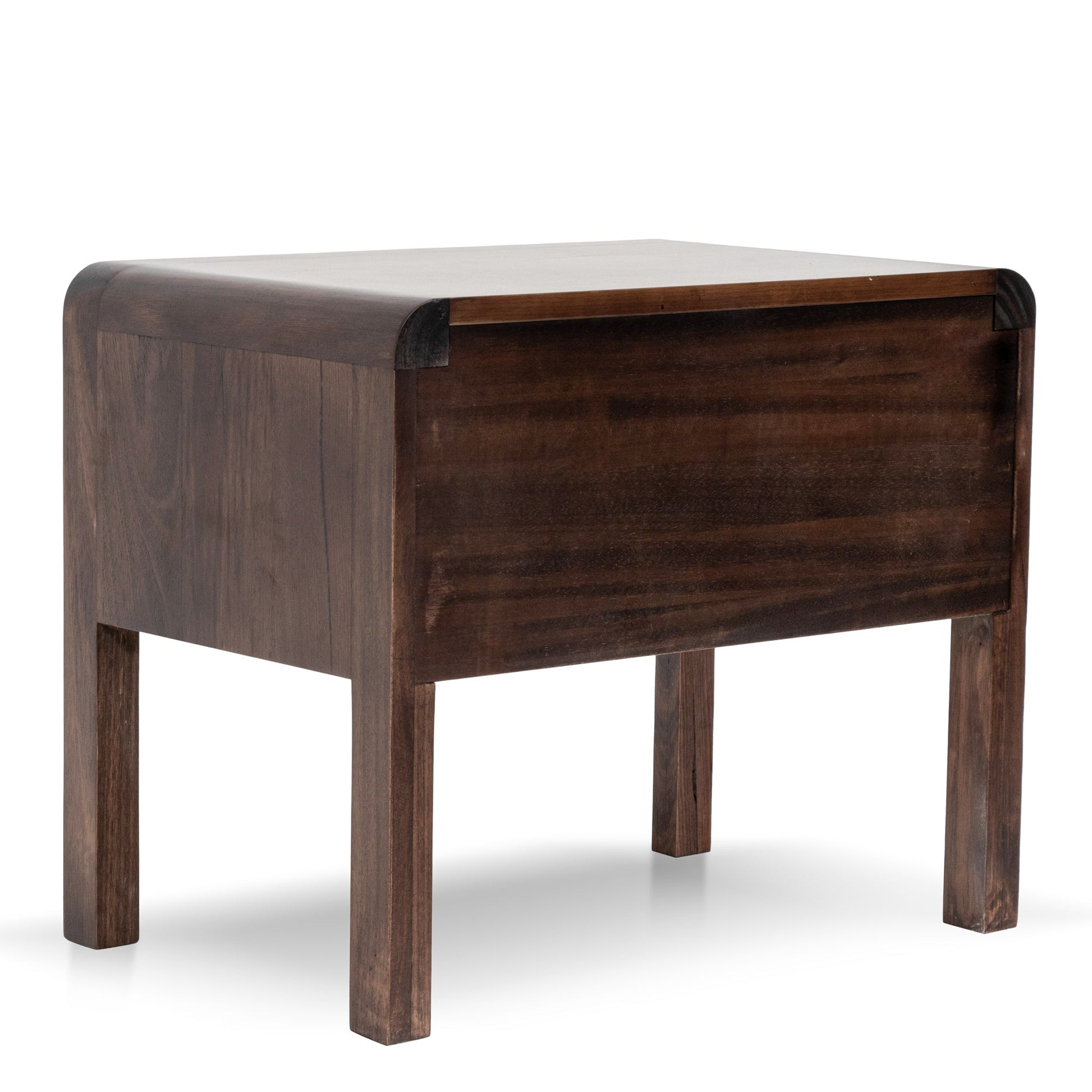 Single Drawer Bedside Table - Walnut-Bedside Table-Calibre-Prime Furniture