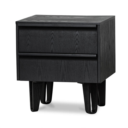 Bedside Table - Full Black-Bedside Table-Calibre-Prime Furniture