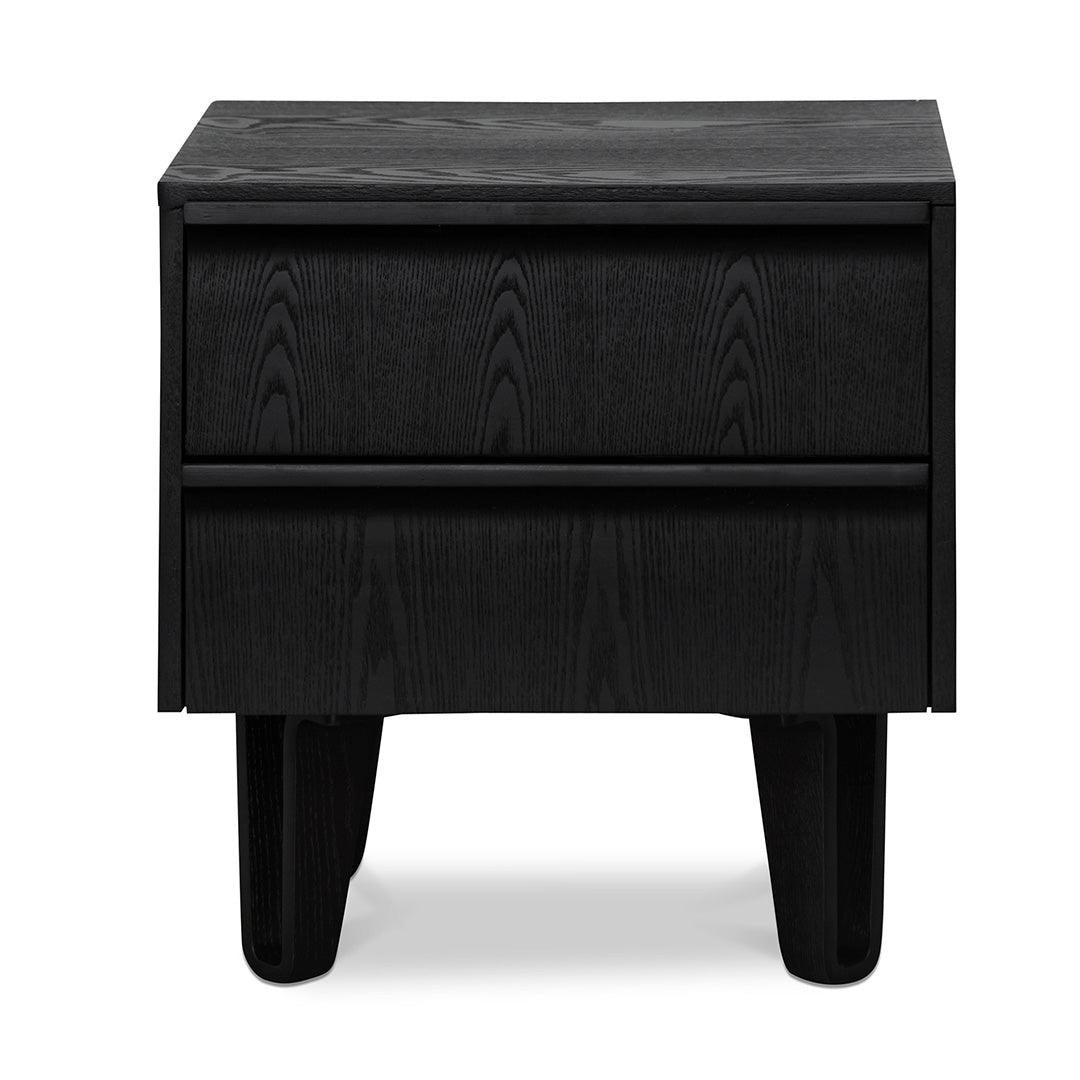 Bedside Table - Full Black-Bedside Table-Calibre-Prime Furniture