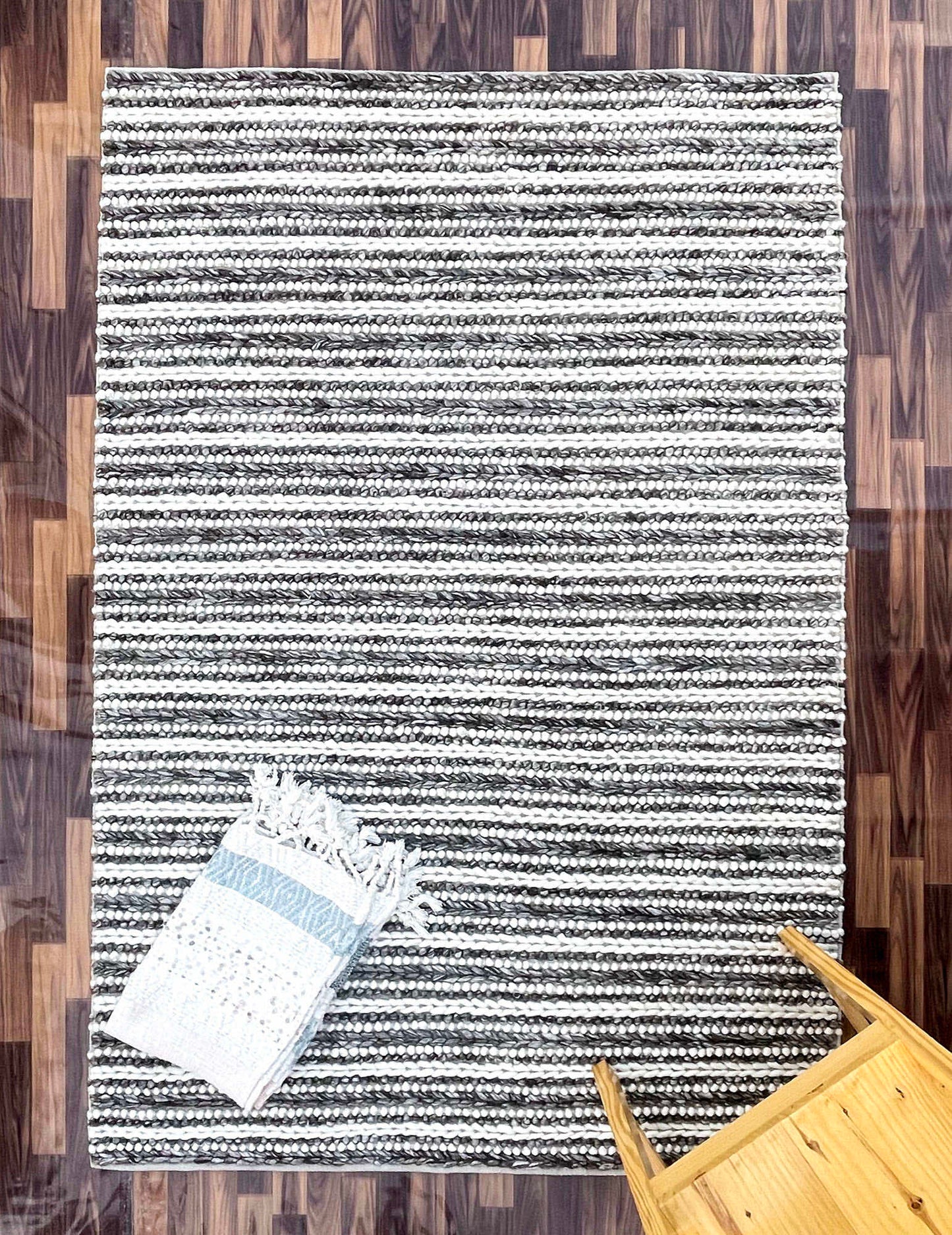 Stream Chocolate-Rug-The Rug Co-155x225-Prime Furniture