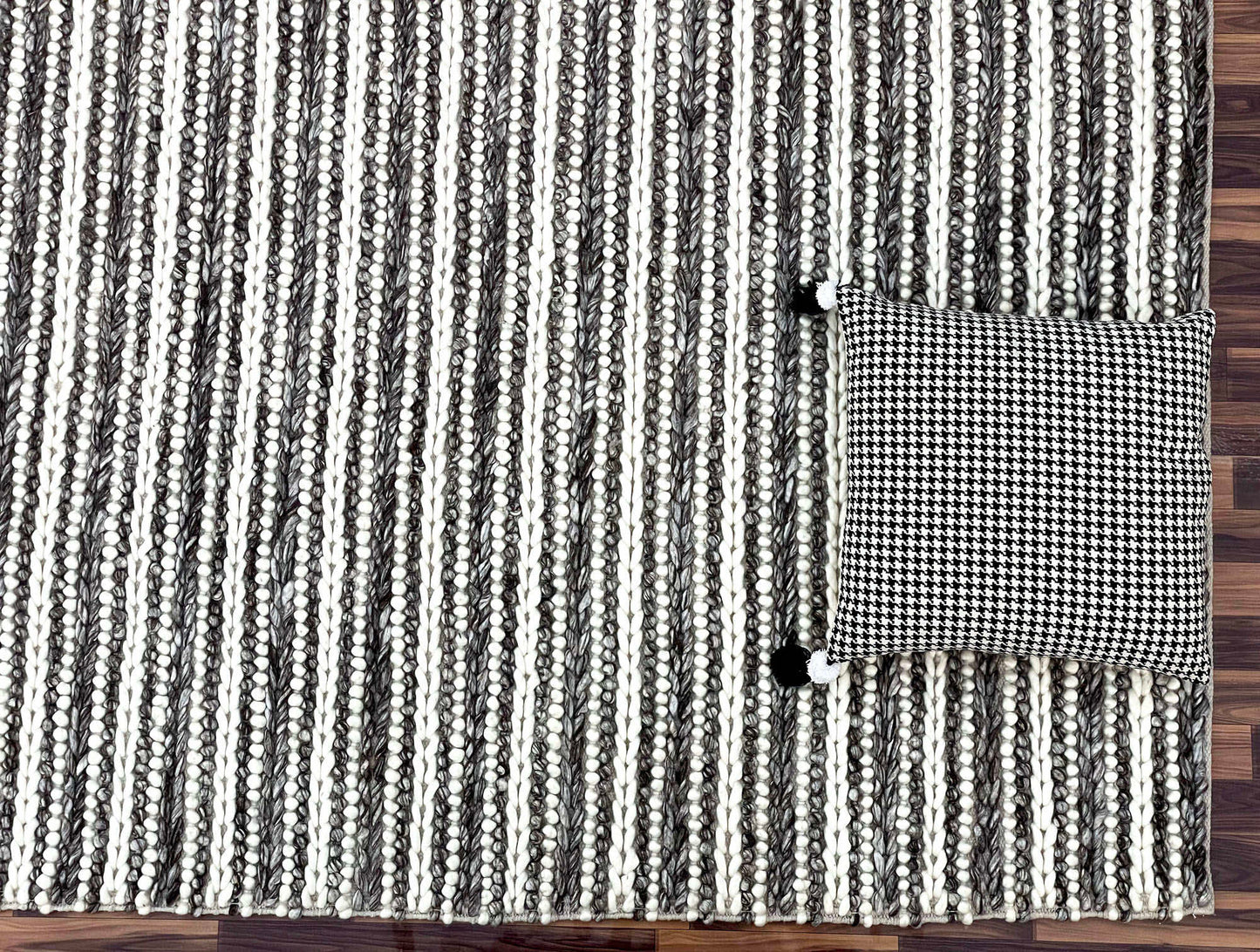 Stream Chocolate-Rug-The Rug Co-155x225-Prime Furniture