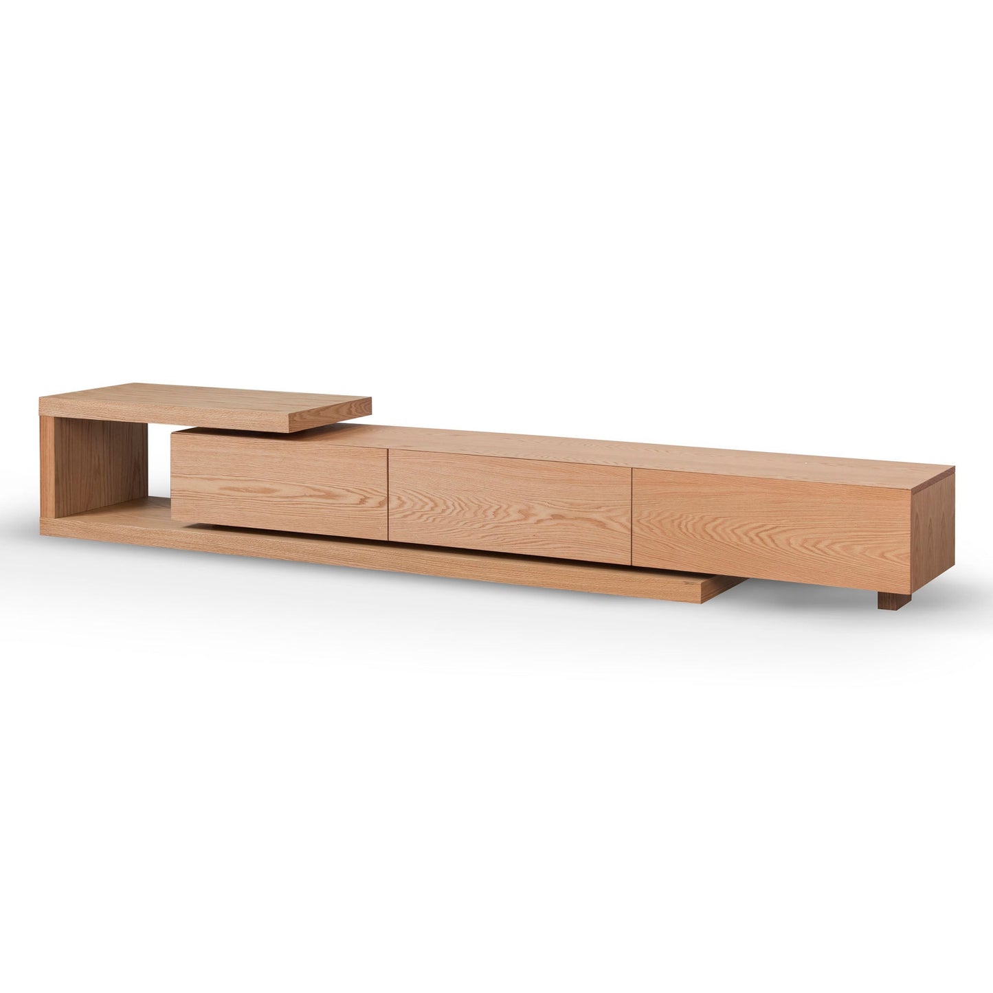 Extendable TV Entertainment Unit - Natural-Entertainment Unit-Calibre-Prime Furniture