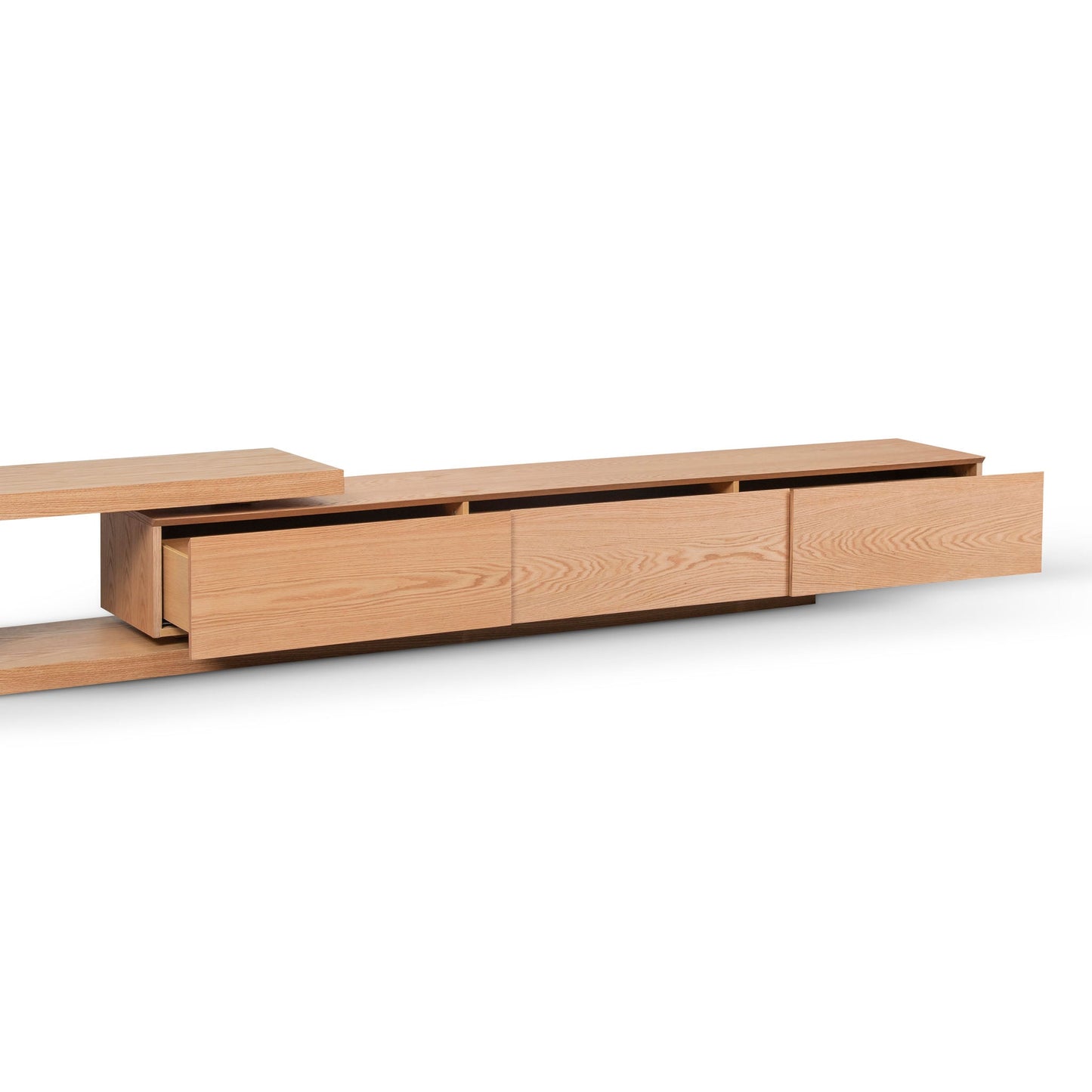 Extendable TV Entertainment Unit - Natural-Entertainment Unit-Calibre-Prime Furniture