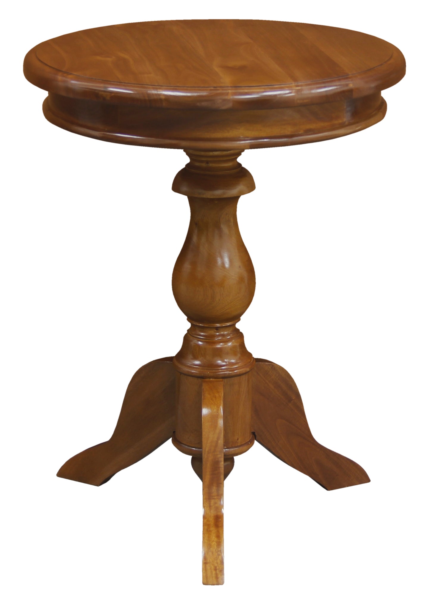 Tasmania Round Wine Table (Light Pecan)-Side Table-Centrum Furniture-Prime Furniture