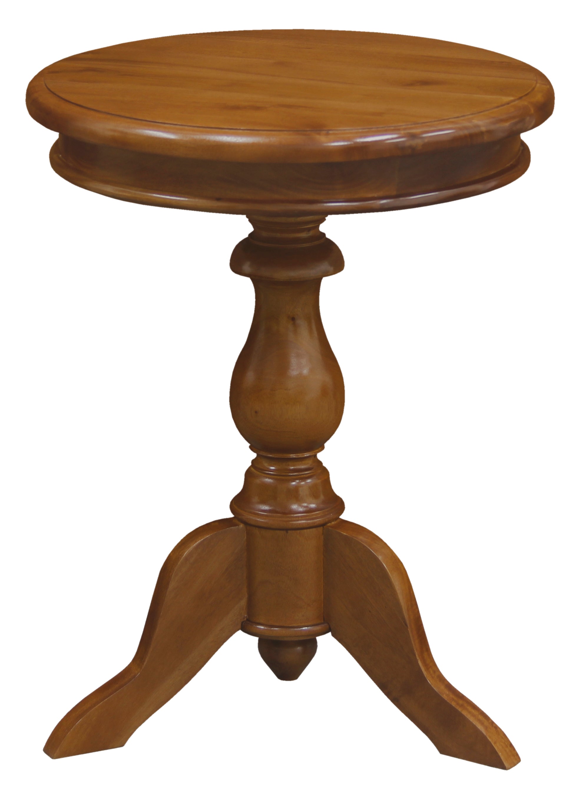 Tasmania Round Wine Table (Light Pecan)-Side Table-Centrum Furniture-Prime Furniture