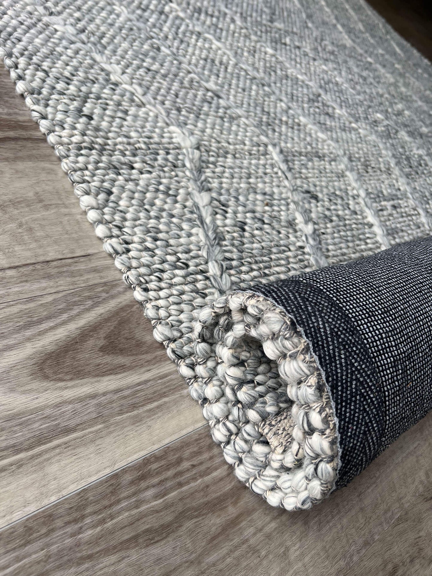 Zig Zag Spotted Grey-Rug-The Rug Co-155x225-Prime Furniture