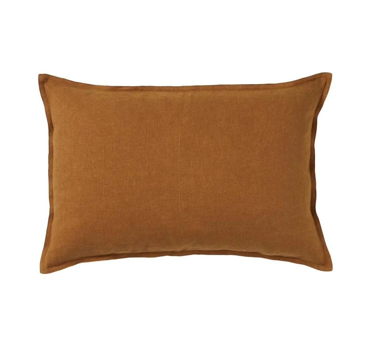 Weave Como Lumbar Cushion - Spice CCJ91SPIC-Cushion-Weave-Prime Furniture