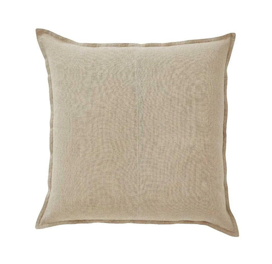 Weave Como Square 50cm Cushion - Linen CCQ91LINE-Cushion-Weave-Prime Furniture