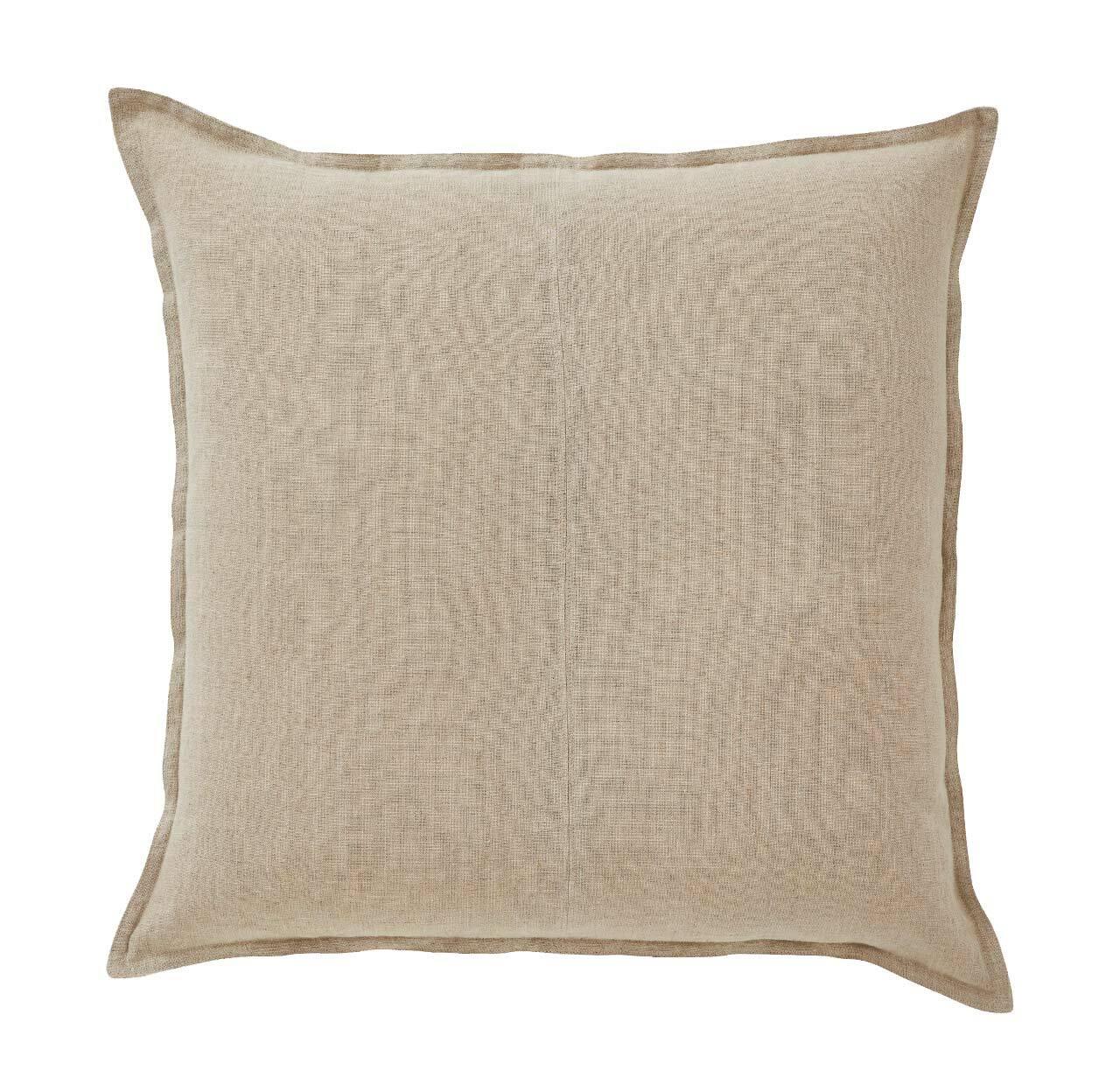 Weave Como Square 60cm Cushion - Linen CCK91LINE-Cushion-Weave-Prime Furniture