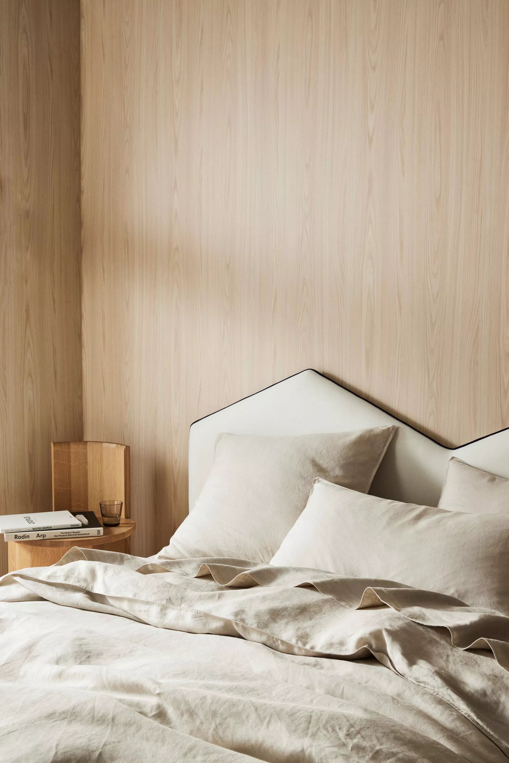 Weave Ravello Linen Flat Sheet - Bone-Sheets & Pillow Cases-Weave-King-Prime Furniture