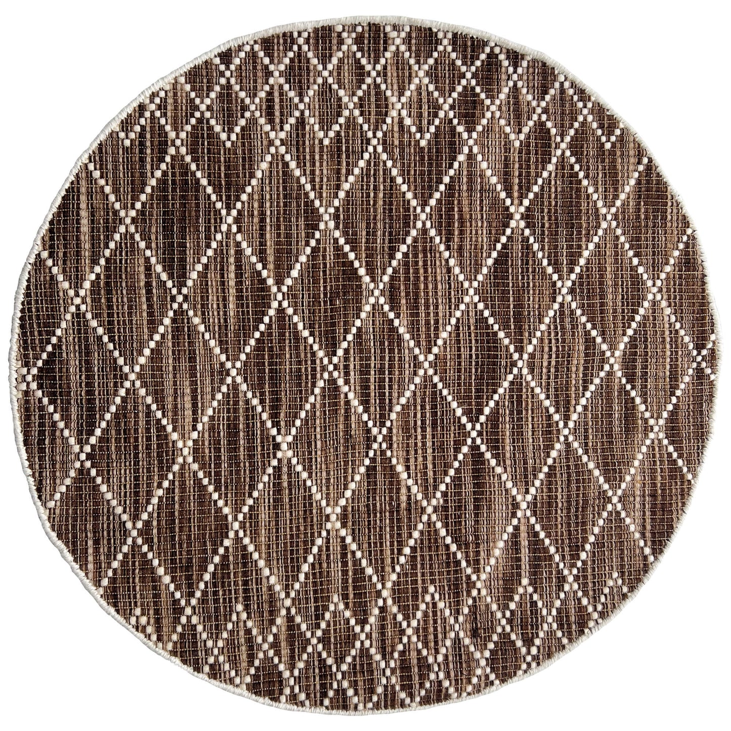 Argyle Chocolate-Rug-The Rug Co-155x225-Prime Furniture