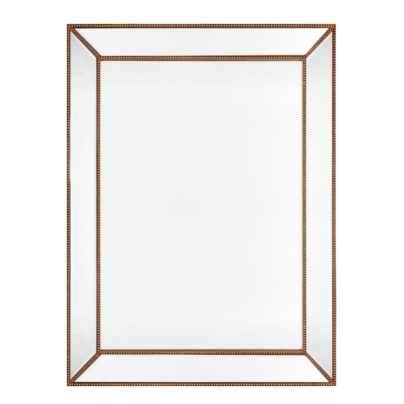 Cafe Lighting & Living Zeta Wall Mirror - Large Antique Gold-Mirror-Cafe Lighting & Living-Prime Furniture