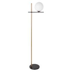 Ariz Marble Floor Lamp-Floor Lamp-Cafe Lighting & Living-Prime Furniture