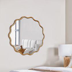 Emilie Round Wall Mirror-Wall Mirror-Cafe Lighting & Living-Prime Furniture