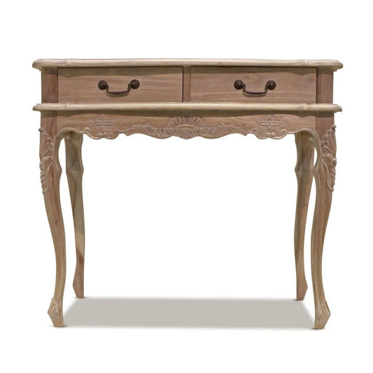 Hudson Furniture Paris Console 2 Drawer - Weathered Oak-Drawer-Hudson Furniture-Weathered Oak-Prime Furniture