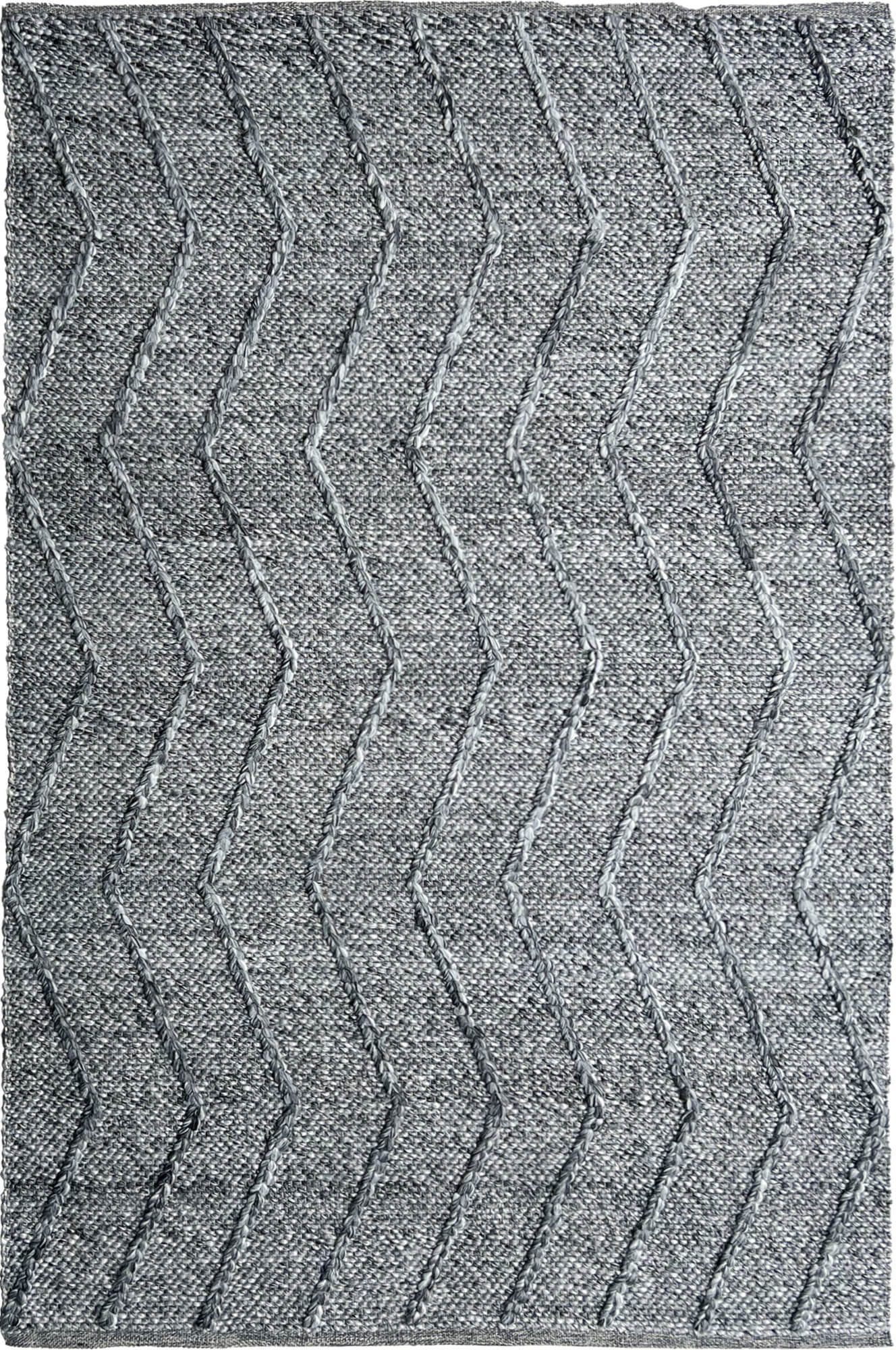 Zig Zag Dark Grey-Rug-The Rug Co-155x225-Prime Furniture