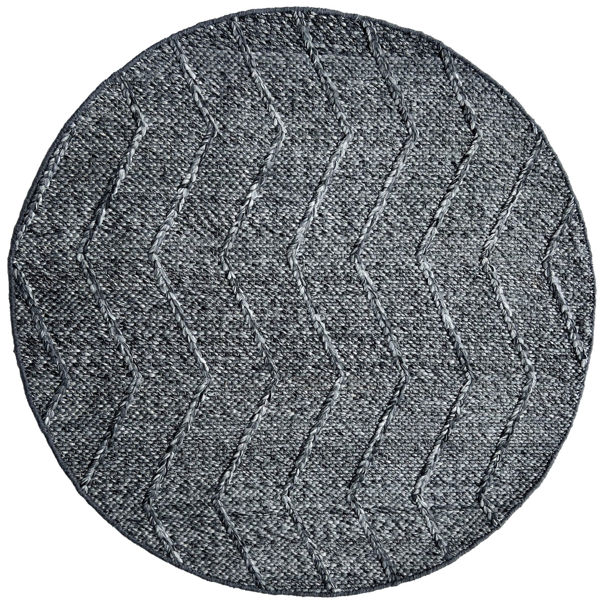 Zig Zag Dark Grey-Rug-The Rug Co-155x225-Prime Furniture