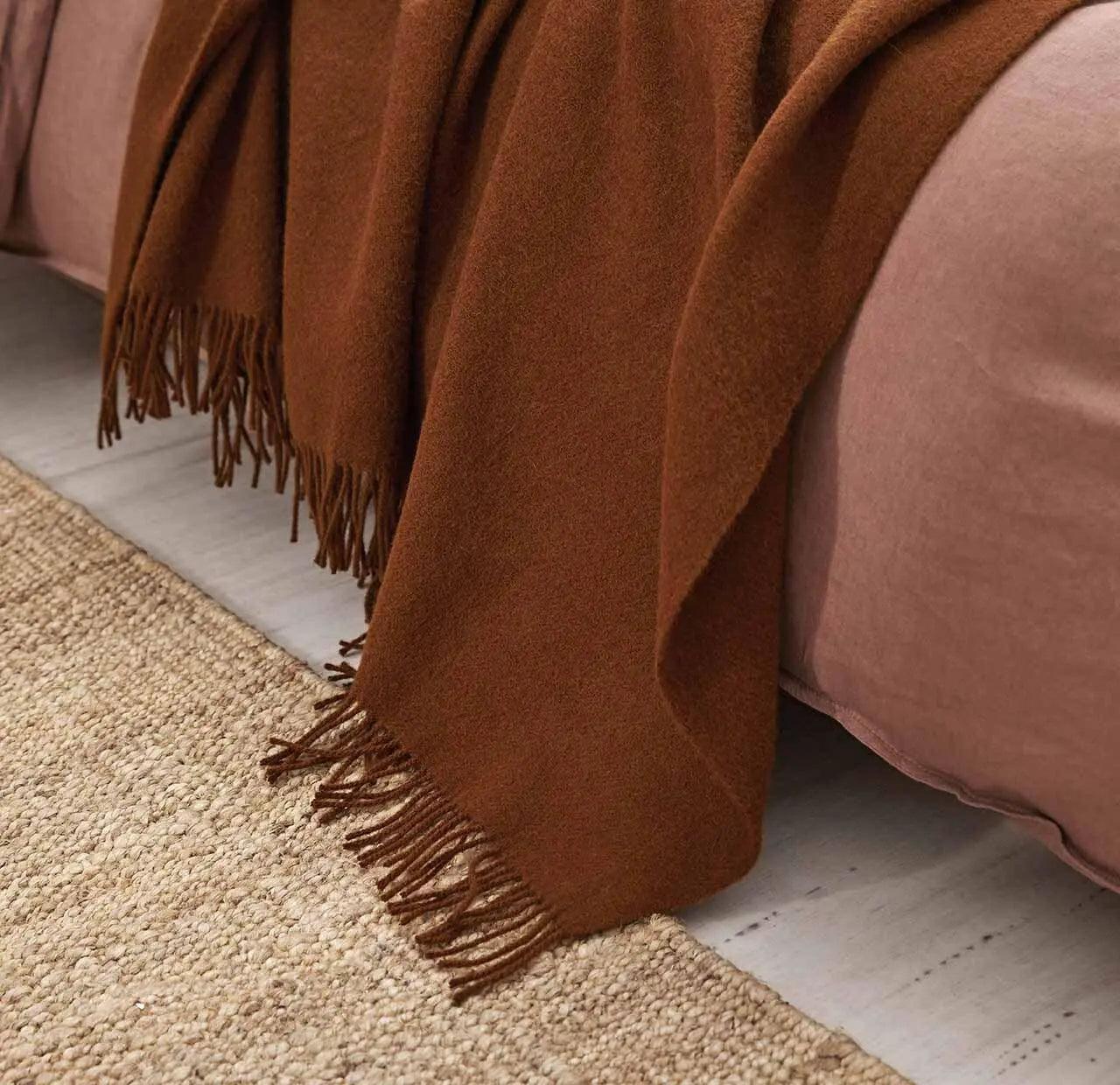 Weave Nevis Throw - Spice - ThrowBNV81SPIC9326963003058 2