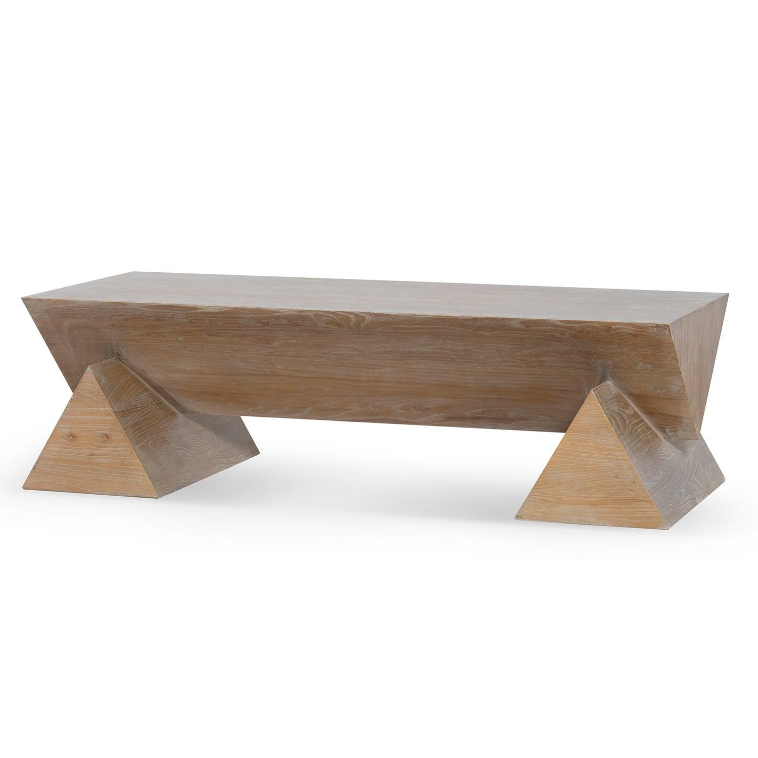 1.52m Elm Coffee Table - Natural - Coffee TableCF6692-NI 1