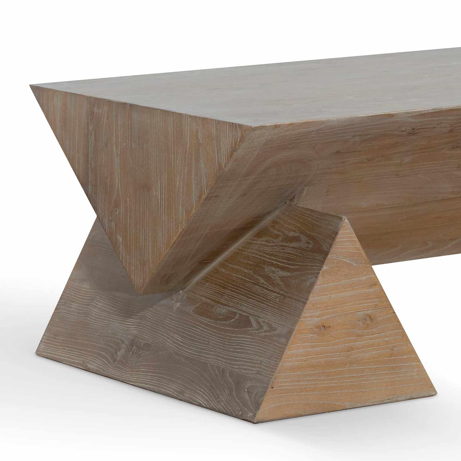 1.52m Elm Coffee Table - Natural - Coffee TableCF6692-NI 5