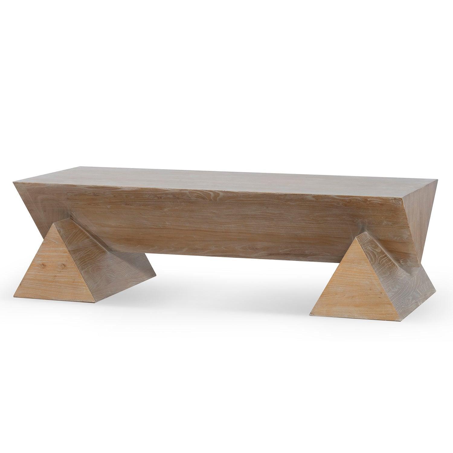 1.52m Elm Coffee Table - Natural - Coffee TableCF6692-NI 4