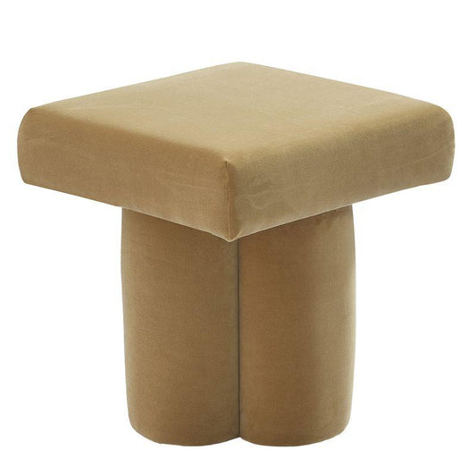 Ace Stool - Ochre Velvet - Stool330799320294129135 1