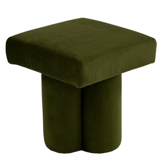 Ace Stool - Olive Velvet - Stool330809320294129142 1